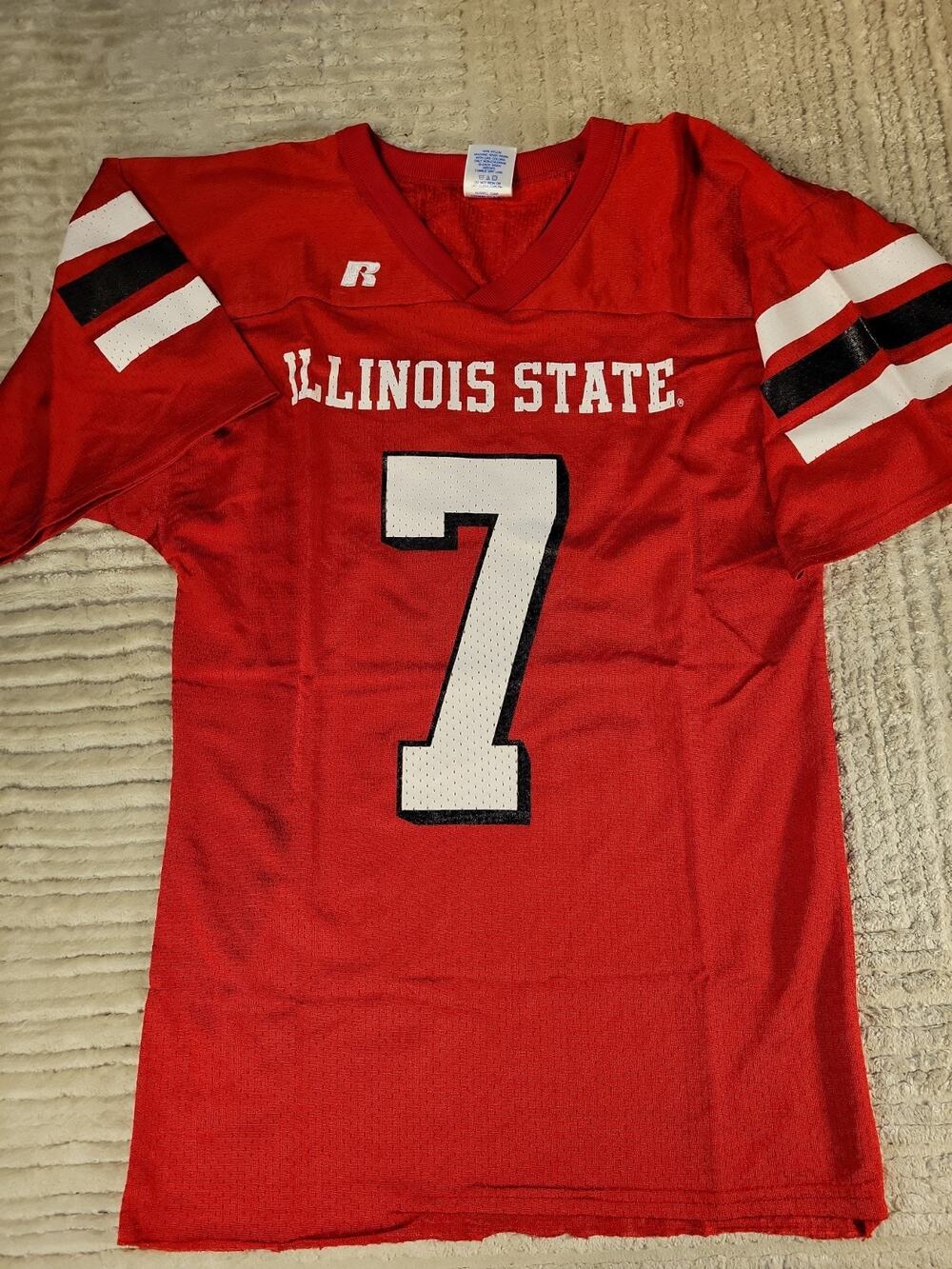 Russell Illinois State Redbirds Jersey Youth Size Medium NCAA College Football